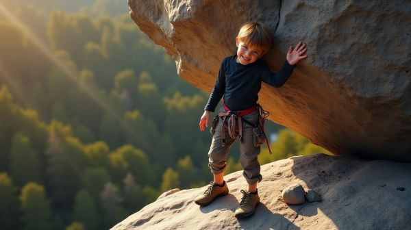 Les chaussons d'escalade ne sont pas que pour les pros
